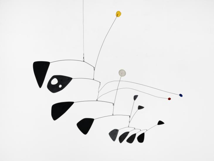 Antennae with Red and Blue Dots c.1953 by Alexander Calder 1898-1976